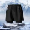 Mens Quick-Dry Board Shorts With Built-in Liner Surfing Beach Running Gym Yoga Sportswear