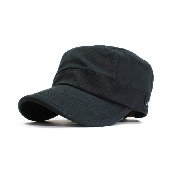 

Cap Hat Work Cap Simple Cotton Trend Short Brim Day Gift Present Free Size [Dickies] Men s Women s Father s (Black)