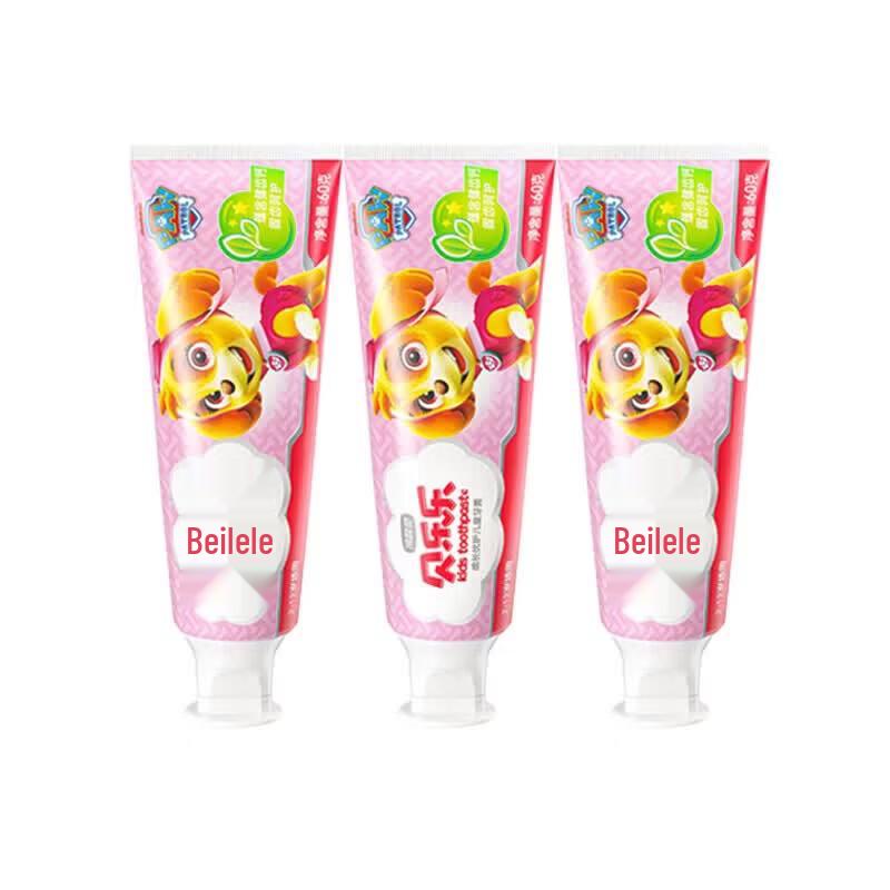 Cold Acid Spirit Kids Fruit Flavor Toothpaste 3-Pack