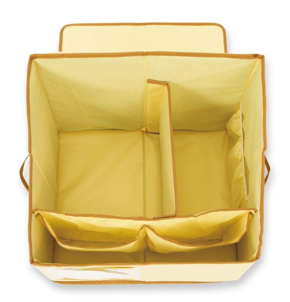 Asuka Schoolbag Storage Box, Beige, STB01BE