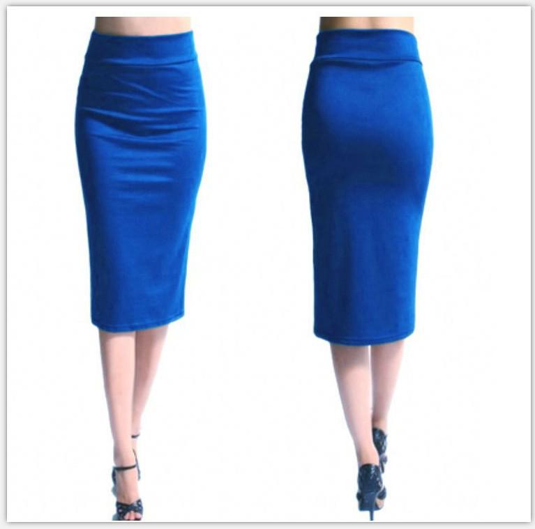 European and American Sexy Mid-Length Slimming Bodycon Pencil Skirt