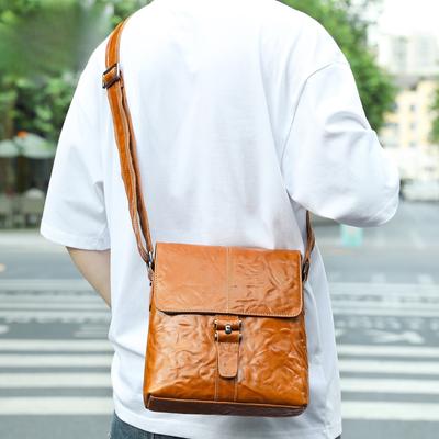 Portable Bag, Crossbody Bag, Large Capacity, High-end Feel, Men's Single-shoulder Bag, Trendy Crossbody Bag