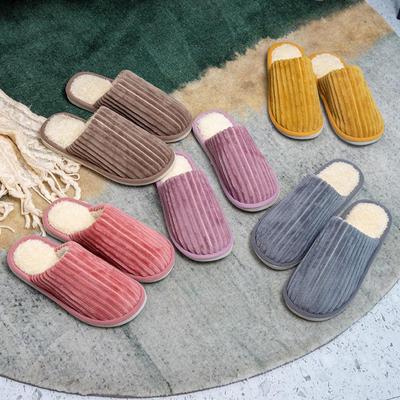 Cozy Non-Slip Thick-Soled Indoor Slippers for Women and Men