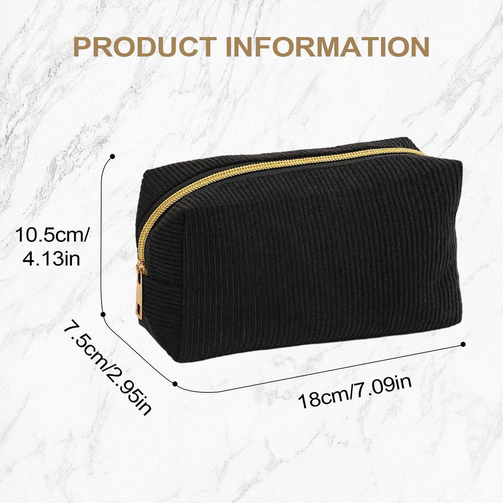 Teen Girl Pencil Case School Pencil Case Corduroy Stationery Pouch Storage Organizer Stationery Supplies Holder for Classroom