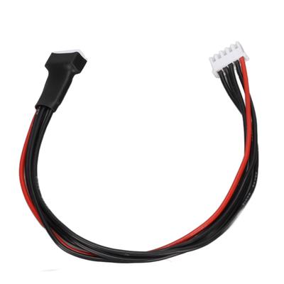 4S Lipo Balance Cable Professional 1 Red 4 Black Lipo Charging Power Extension Wire for RC Model Lipo Battery