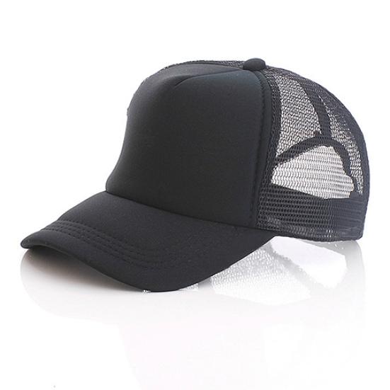 Unisex attraktiv baseballcap Trucker Mesh Blank Visir Justerbar Solhatt