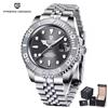 PAGANI DESIGN V2 Japan movement Luxury Men Mechanical Watch 40MM Ceramic bezel AR Coated Sapphire Glass Automatic Watch For Men