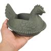 Fun Hen Shape Foaming Soap Holder Stand Chicken Planter With Large Capacity for Farmhouse Garden Bathroom Organization