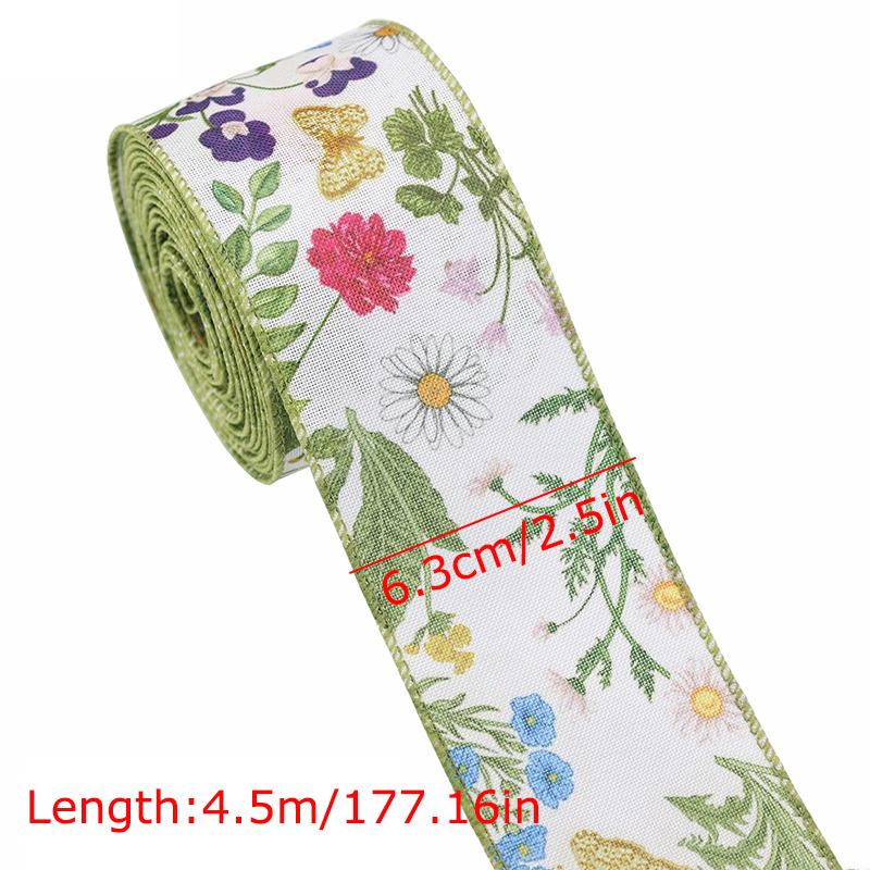 1Roll Elastic Gift Embellishments Soft Hair Accessories Woven DIY Ribbon Handicrafts Comfortable Smooth Touch 6.3cmx4.5m
