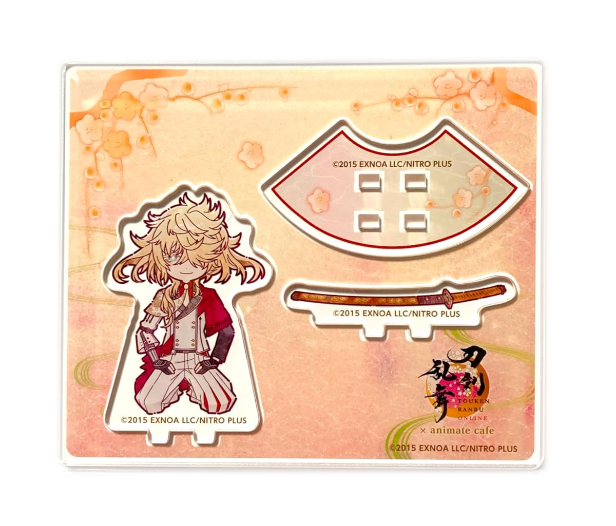 

Touken Ranbu ONLINE 10th Anniversary Third Edition × animate cafe Kneeling Mini Acrylic Stand Ichimonji Norimune