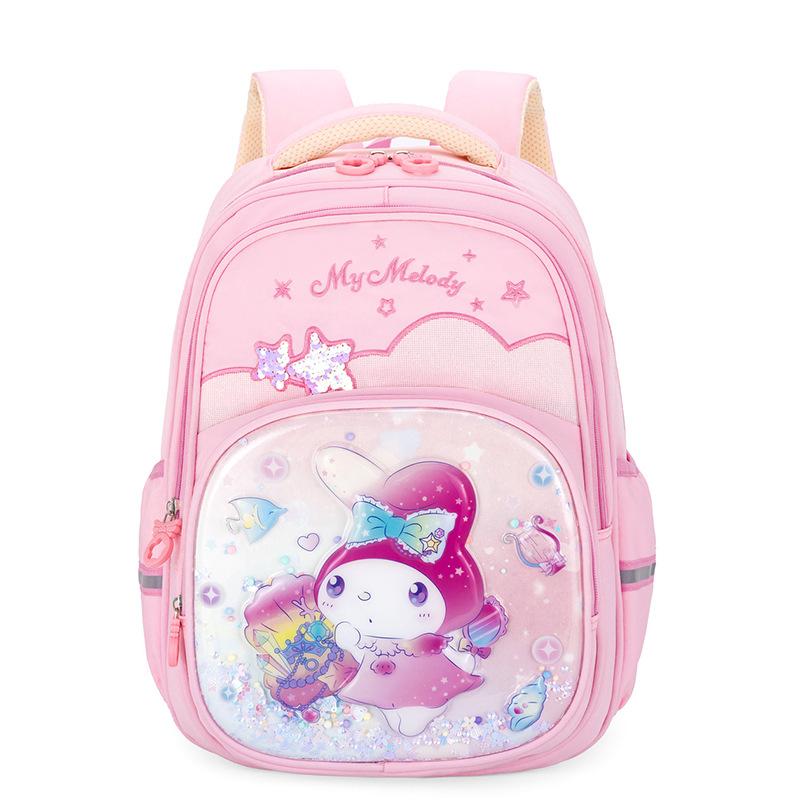 Elementary School Bag 1st To 3rd Grade Spine Protection and Burden Reduction Girl Lightweight Cartoon Cute Children's Backpack