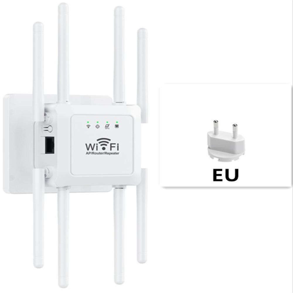 8-Antenna WiFi Extender Signal Amplification Signal Router Portable Wireless Repeater Home