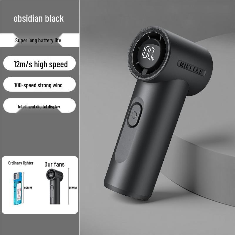 Portable Mini USB High-Speed Fan - Handheld & Desktop Multifunctional Design High-Speed Fan + Extended Battery + Pocket-Sized