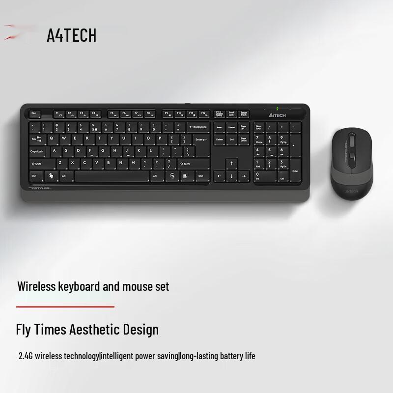 

A4TECH FG1010 Wireless Keyboard and Mouse Set