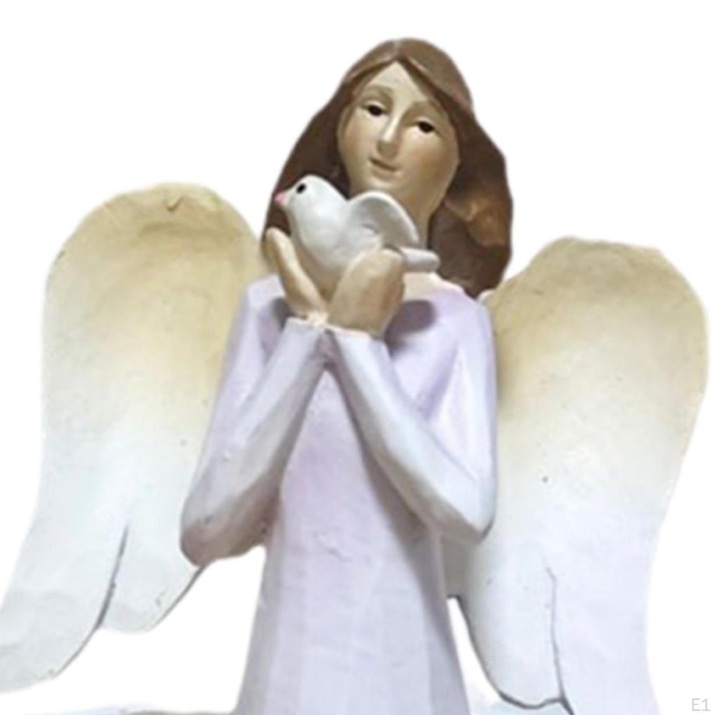 Betender Engel Pflanzer Topf Statue Blumentopf Kreative Kleine Pflanze Harz Bonsai für