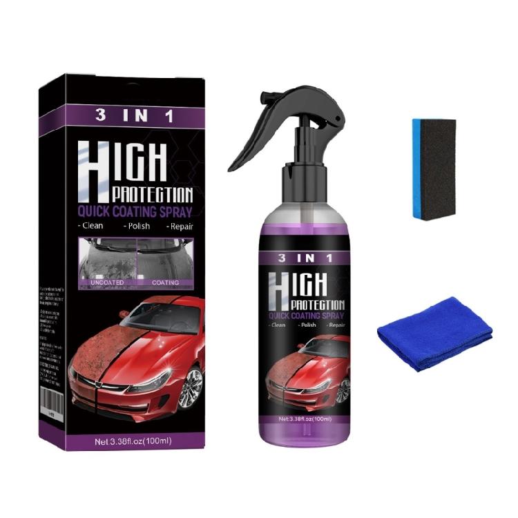 Universal Car Scratch Remover Sprayer Multifunctional Coating Shine Restorer Enhancer for Quick & Easy Paint Maintenance