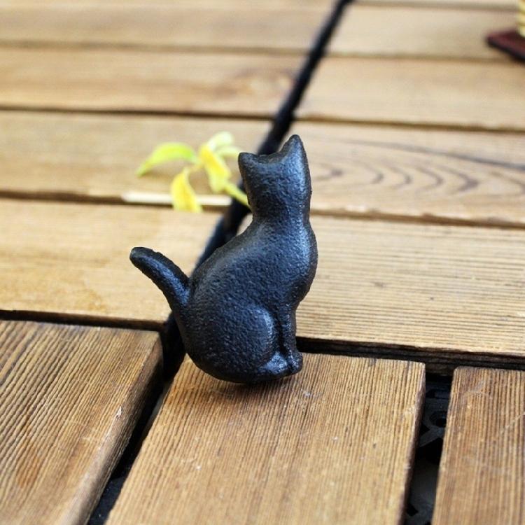 4Pcs Cats Shape Cabinet Knob Furniture Decorative Handle Iron Wardrobe Pulls Simple Drawer Knob Furniture Hardware