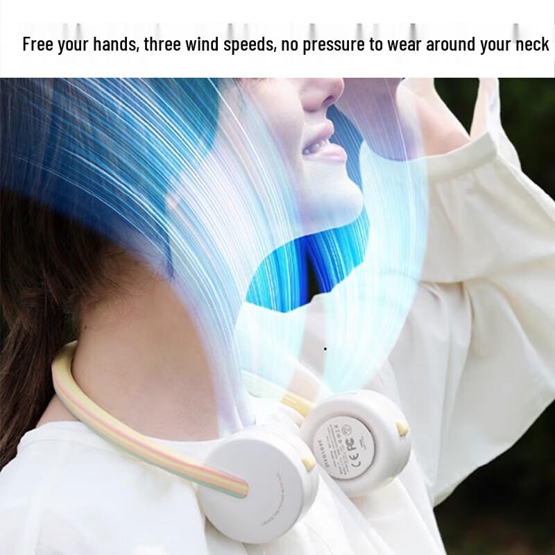 Sumi Portable Rechargeable Neck Fan F7