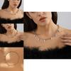 Trendy Minimalist Alloy Pendant Necklace For Women Featuring Elegant Silver Chain Detail