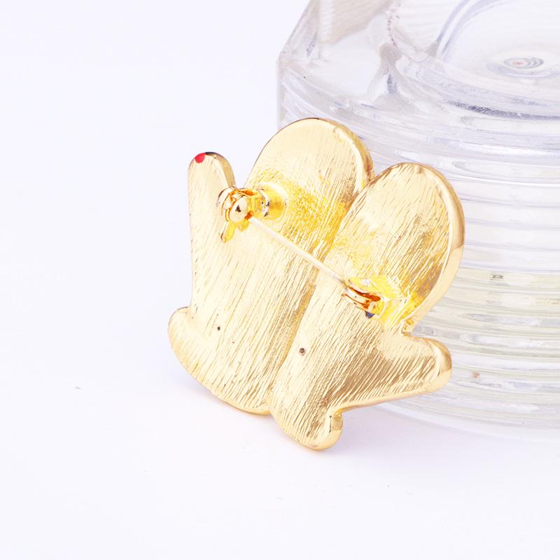 Christmas Brooch Set Santa Snowman Tree Pin Popular In Europe & US | Festive Lapel Pins for Xmas Sweater Decoration Men Women Body Accessories