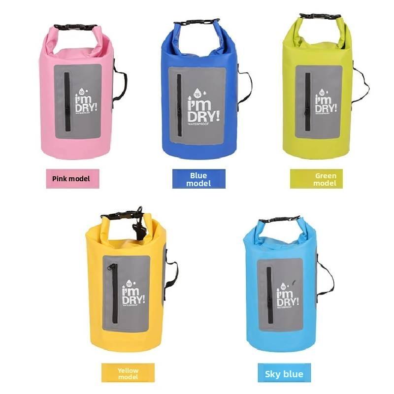 Outdoor Waterproof Bag Pvc Dry Storage Bag For Swimming And Camping Adventures