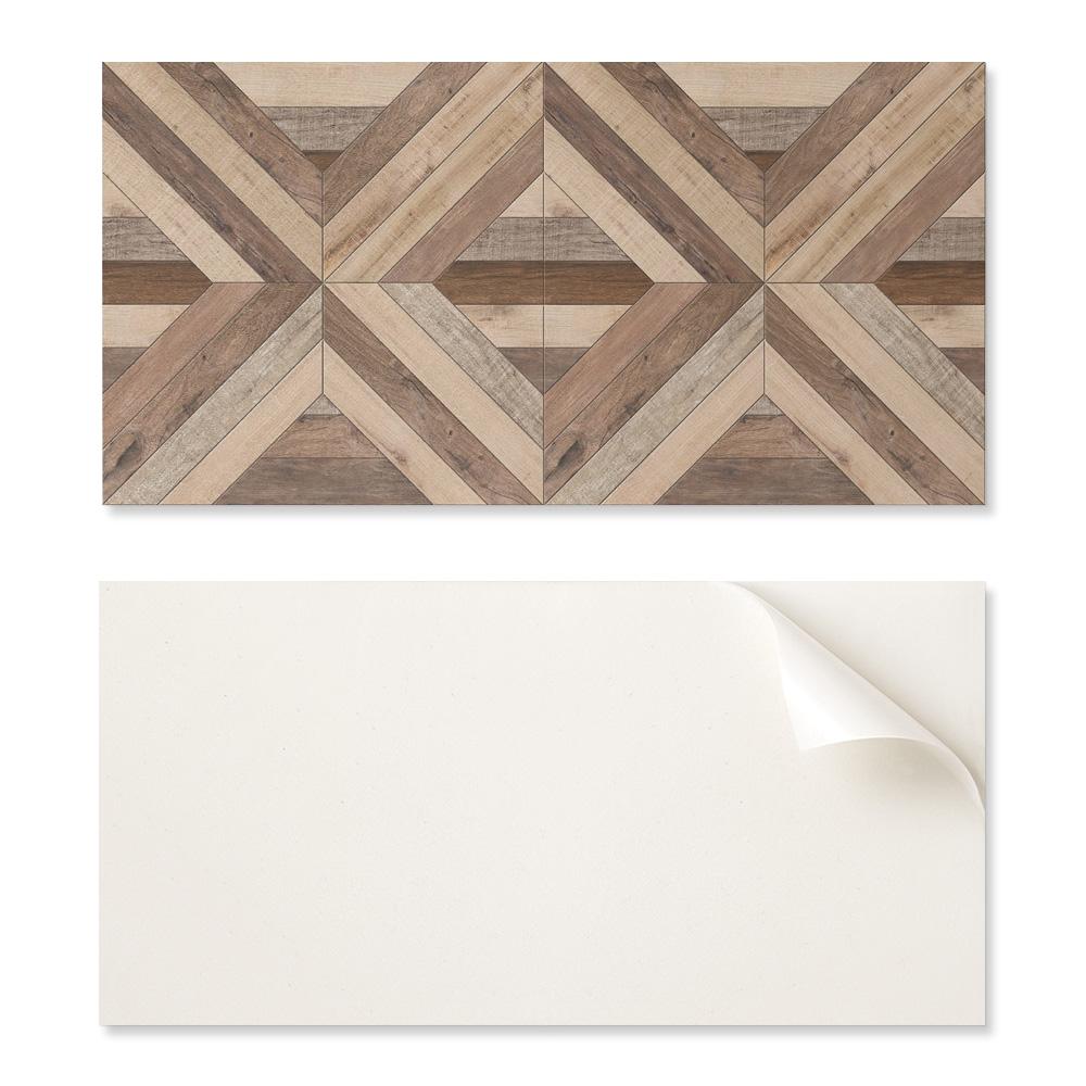 Wall Decor PVC Panel with Pattern for Room 120x60 Cm Wooden Panel Pattern