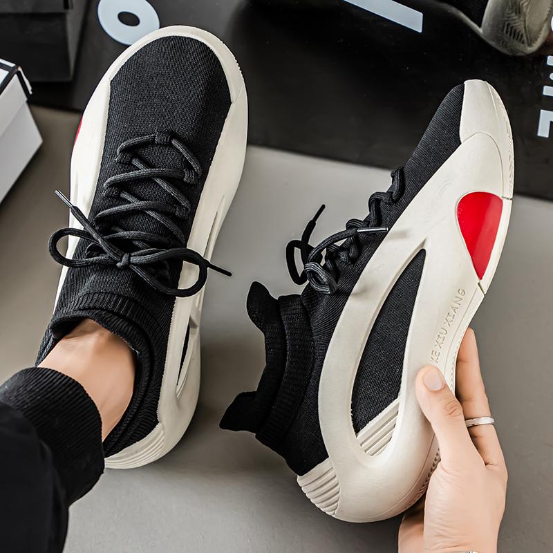 2025 New Men's Running Shoes Anti-slip Casual Sports Shoes Men Designer Socks Sneakers Men Platform Trainers zapatillas hombre