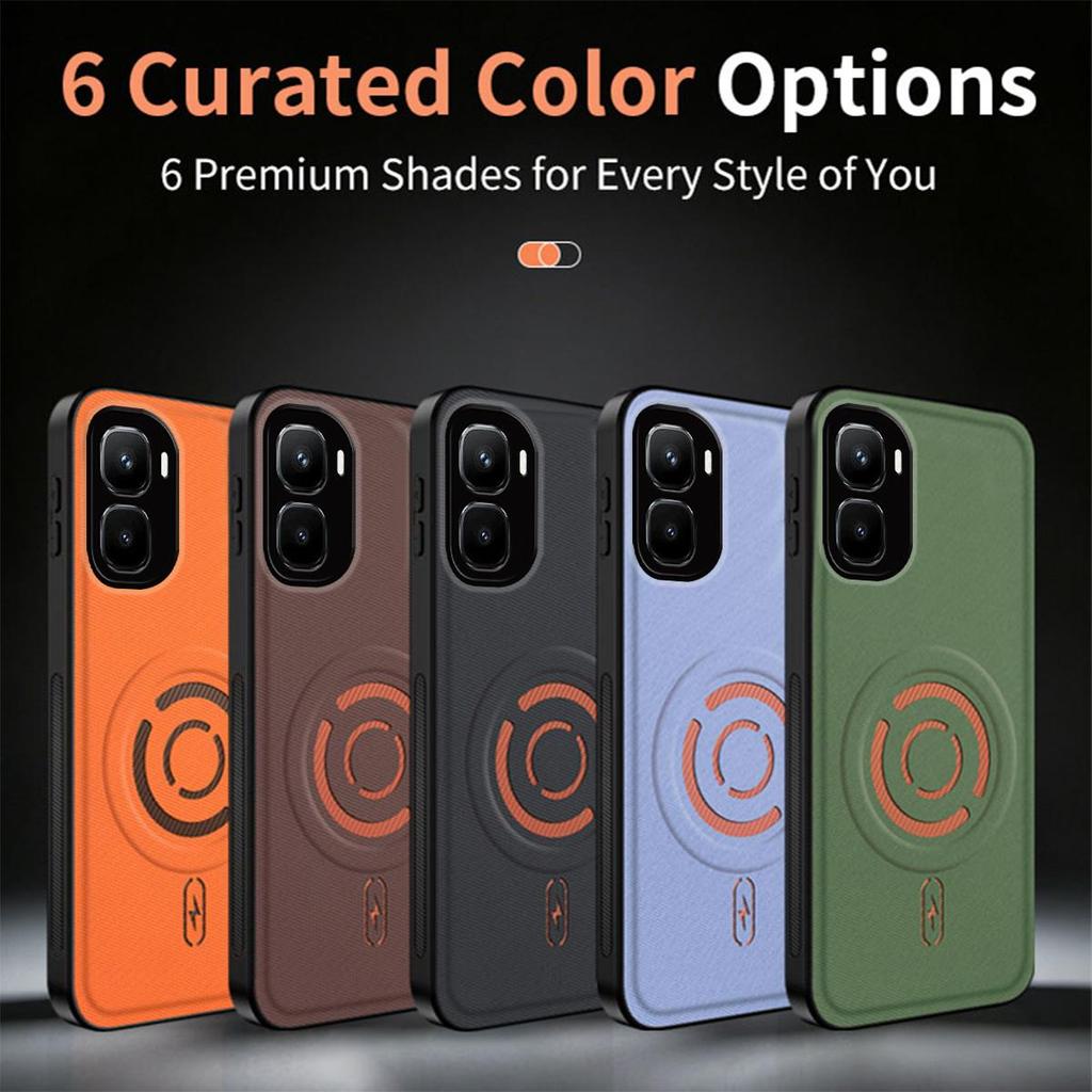 Textured Leather‑Grain TPU Phone Case for infinix GT 50 PRO Shockproof Soft Cover