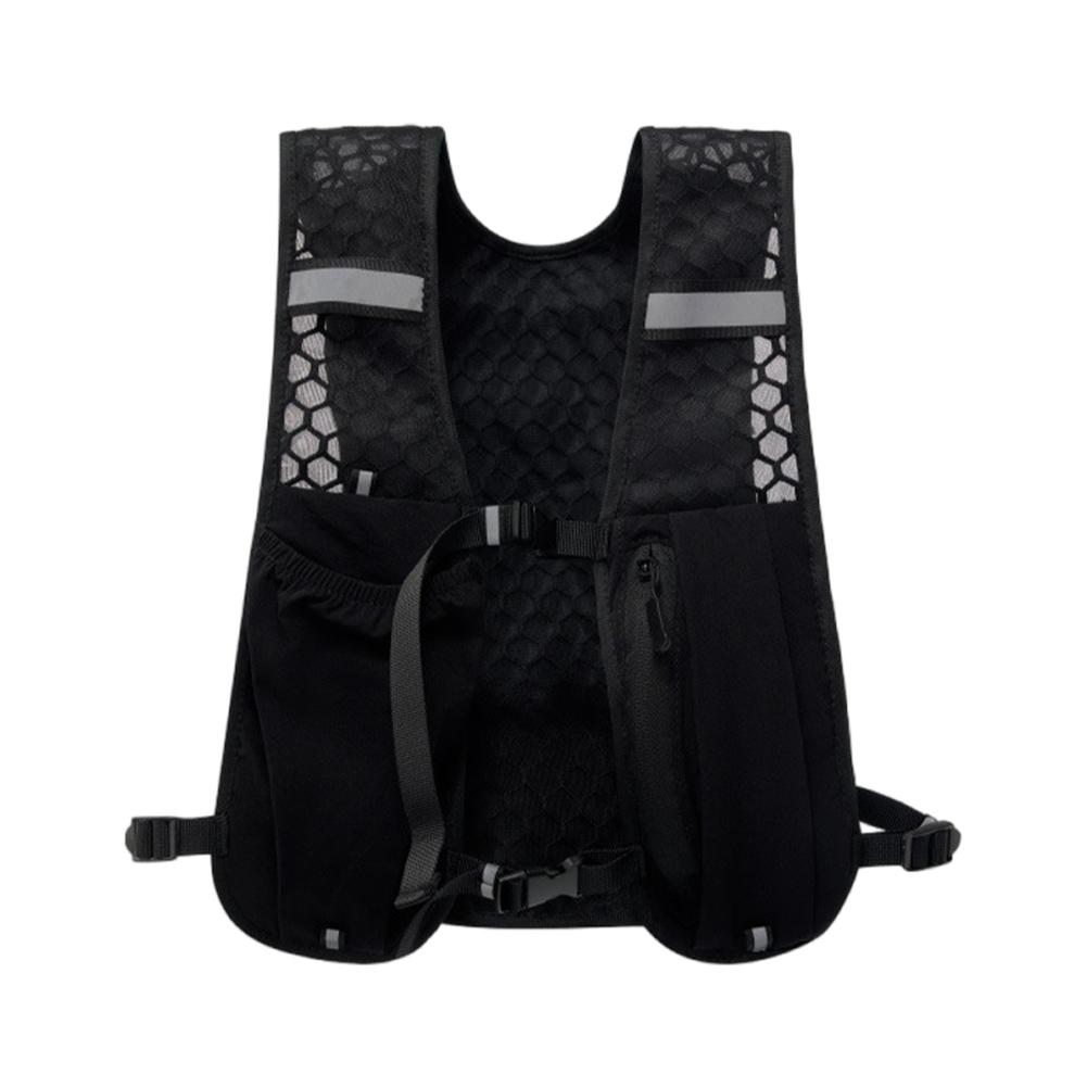 Outdoor Running Vest Bag Breathable Nylon Cycling Backpack Water Bottle Storage Backpack Marathon Cross-Country Running Backpack