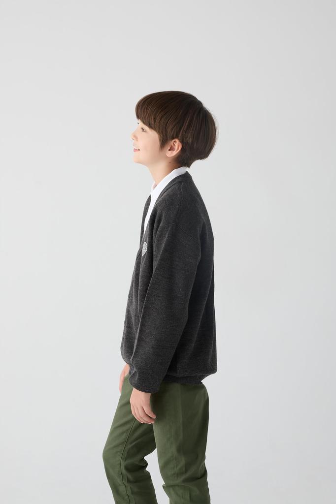 Beams School Skole Strikkejakke for Barn V-Hals (140902)