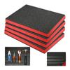 Durability Tool Case Foam Inserts Lightweight EPE Materials Shockproof Storage Solution 4Pack Foam Pad Storage Solution