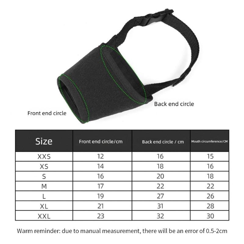 Anti-Erstickungs-Hundemaulkorb mit kausicherem Polyester-Design Trainingsmaulkorb für verschiedene Rassen Outdoor-Wandern Spazierengehen