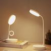 Flexible LED Desk Lamp with 3-Level Dimmer USB Powered Eye-Caring Warm/White Light Perfect for Home Office Reading & Study