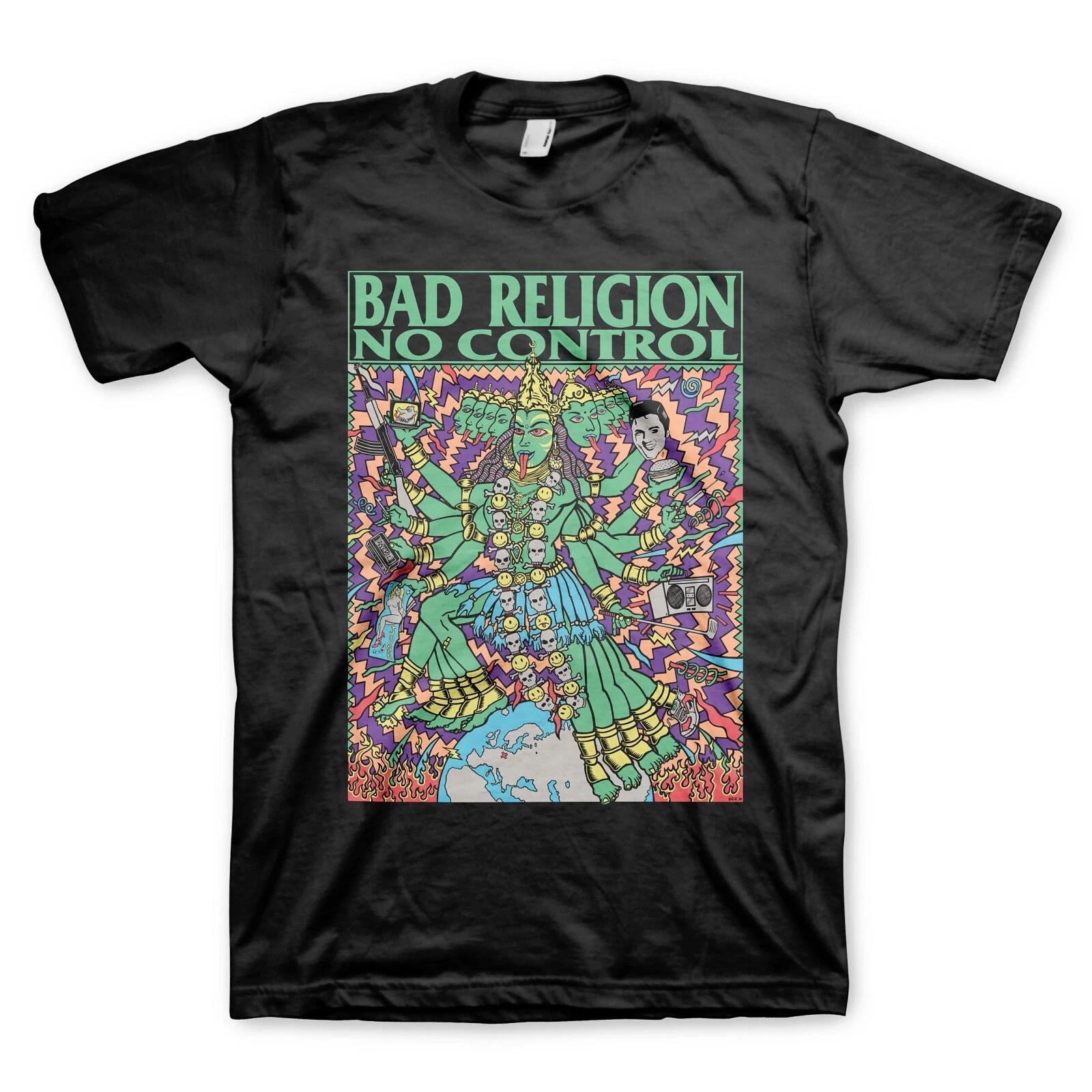 Bad Religion Kozik No Control T-Shirt S M L XL 2XL NEW XS