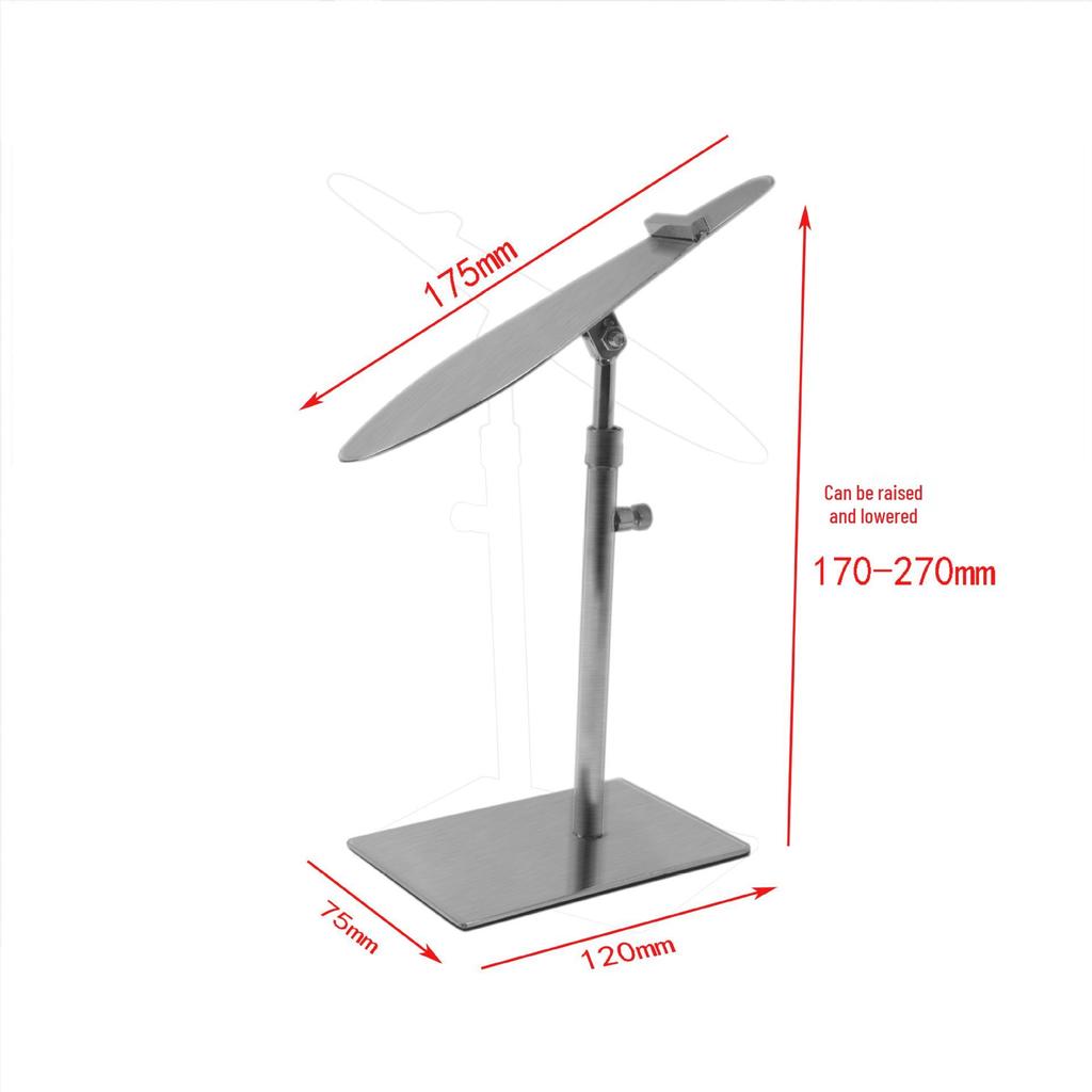 Stainless Steel Shoe Display Rack for High Heels and Shoe Support Stand
