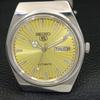 VINTAGE SEIKO 5 AUTOMATIC 6309A JAPAN MENS GOLDEN COLOR DIAL WATCH a701515-5 R206b-a701515