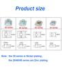 T-Track Sliding Hammer Nuts (M3/M4/M5/M6/M8/M10) - T Block Square Nuts for 2020-4545 Aluminum Profile Fasteners