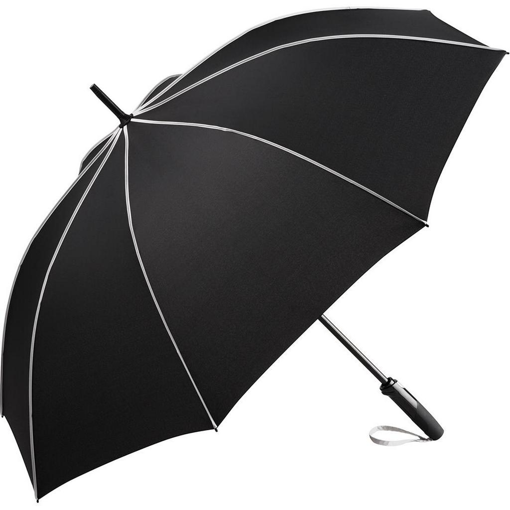 Fare Contrast Detail Folding Umbrella
