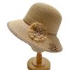 Dell Le Lafite Straw Hat Breathable Natural Color Sunflower Niche High-End Sun Hat