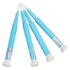 4PCS Slotted/Flat Head Ceramic Screwdriver Set Plastic Handle 1.3mm, 1.8mm, 2.0mm, 2.6mm Ceramic Slotted Screwdriver Ceramic Tip