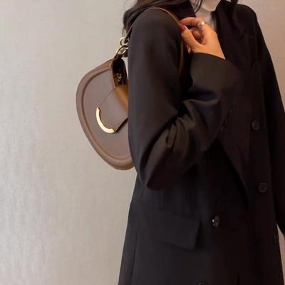 Borse a Spalla Sottobraccio Laterali per Donna 2024 Tendenza Designer Pelle Piccole Sottobraccio Crossbody Borse e Portafogli CLE