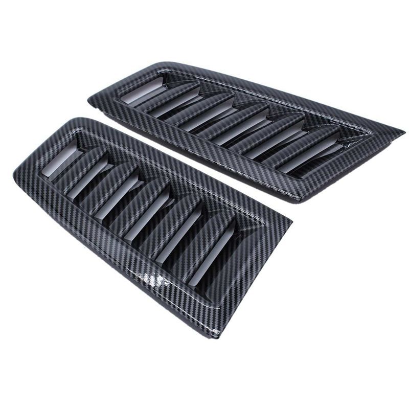 Hood Vents Style Hood Hood Vents Carbon Pattern Hood Vents Car For Ford Focus Rs St Mk2 Abs Fr