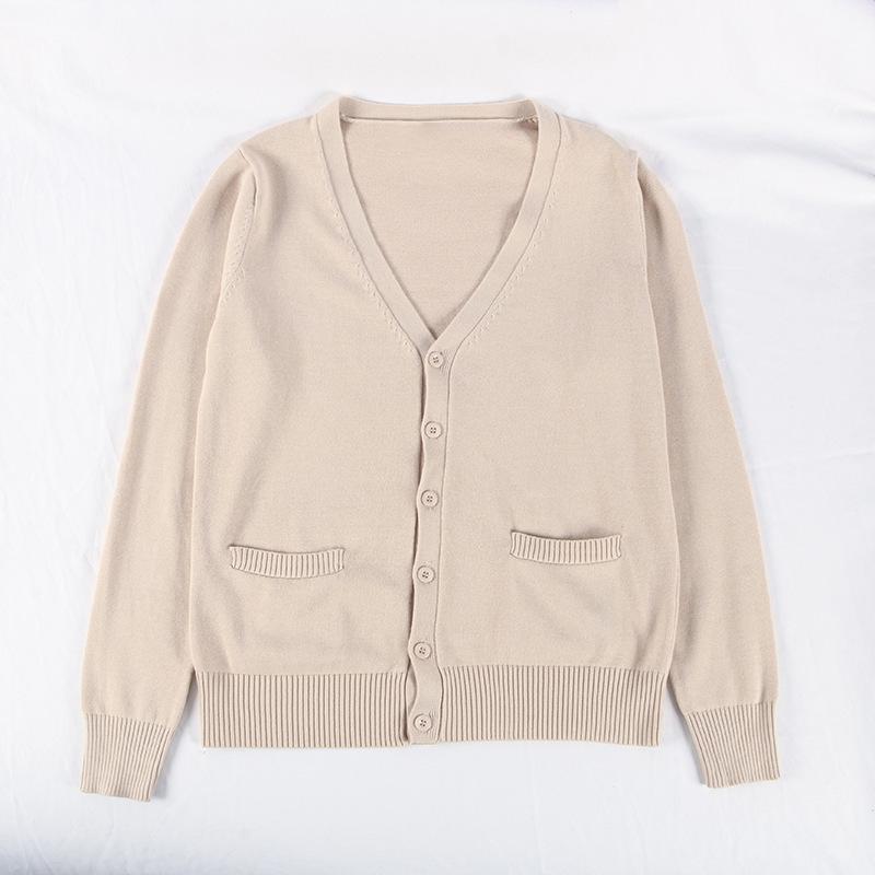 Saigo Beyond Japanese JK Uniform Soft Cotton Cardigan Sweater