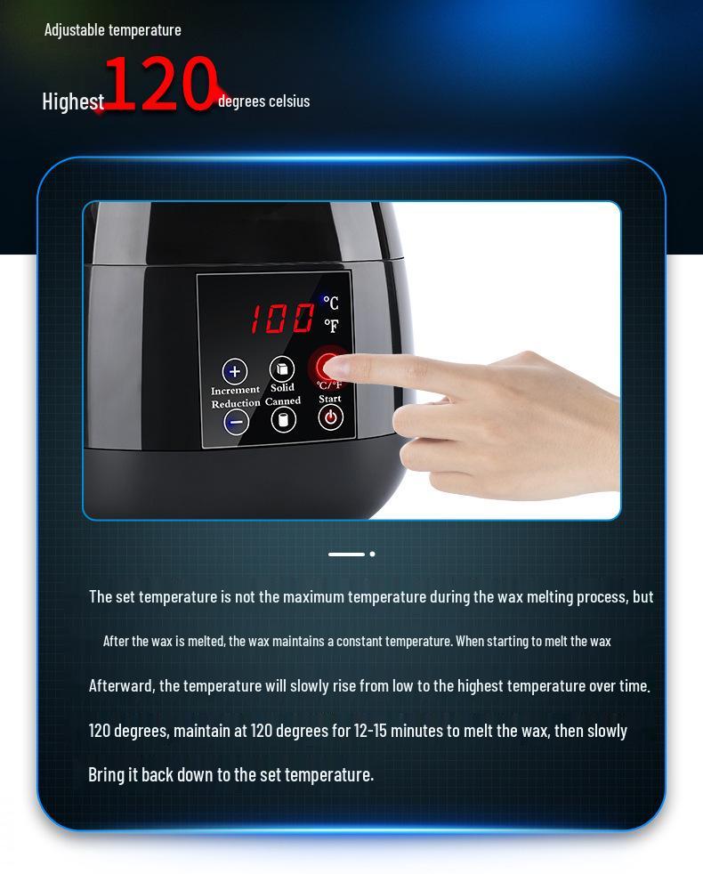 Mașină electrică de topit ceară depilatoare cu ceară de albine pentru uz casnic