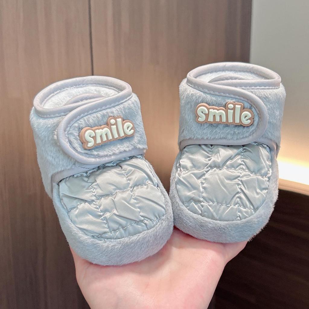 Unisex Soft Sole Winter Baby Shoes (0-12 Months) - Thick and Warm