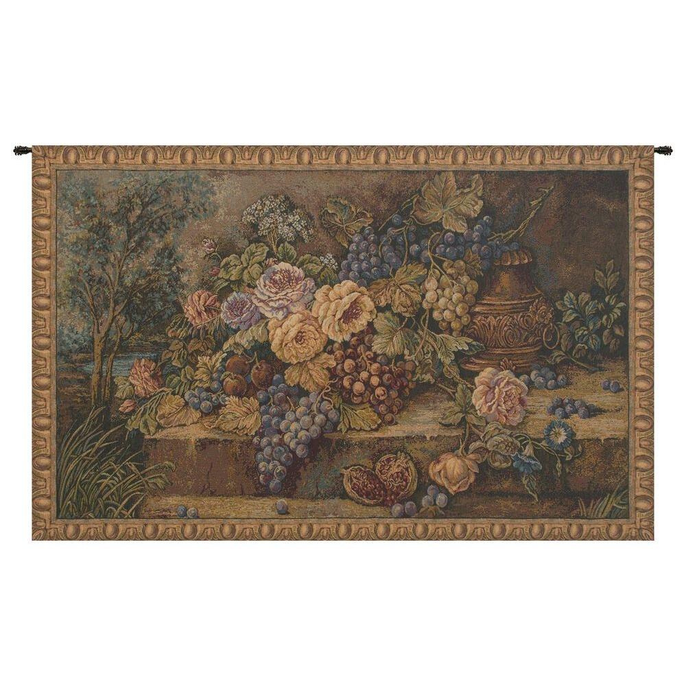 Tapestry bright Italian still life with 75x100