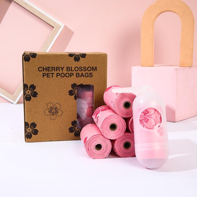 

Eco-Friendly Biodegradable Dog Poop Bags - Thick, Portable, Disposable for Outdoor Use