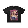 260 GSM Double Yarn 32 Count 100% Cotton Jujutsu Kaisen V45 Sukuna Print Unisex Heavy Cotton T Shirt