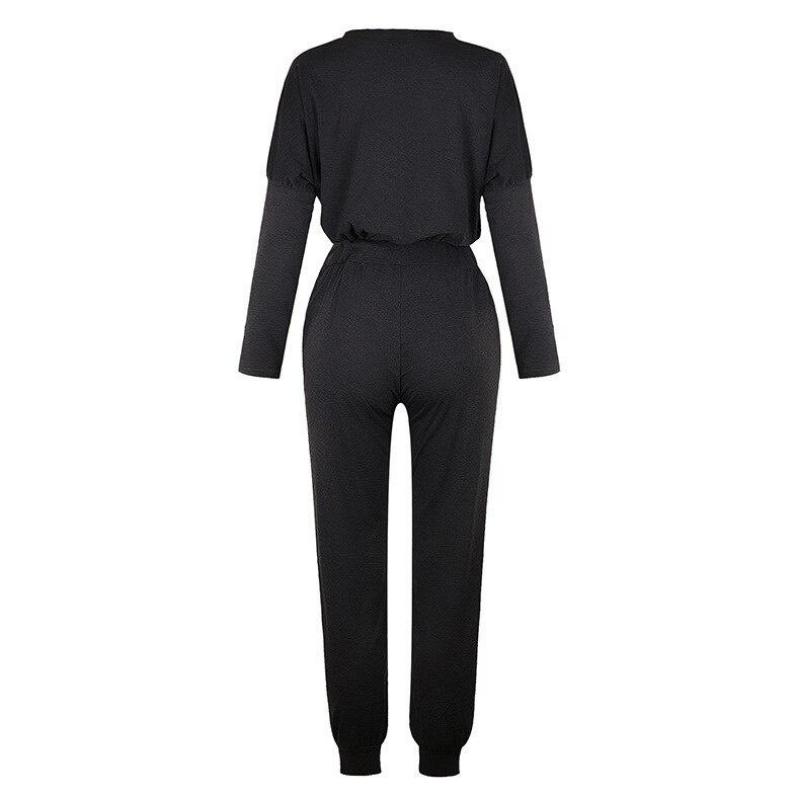Tracksuit Women 2 Piece Set Loose Comfortable Simple Style Solid Color Long Sleeve Casual Suit Clothes 2024 Top Spring Autumn
