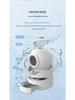 Semi-Automatic Smart Cat Litter Box with Closed Design